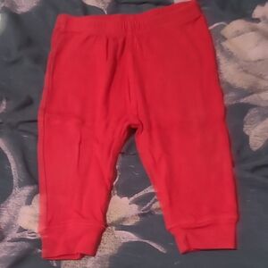 Vibrant Red Kids Leggings